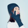 Cashmere Beanie Hat, thumbnail 1 of 3