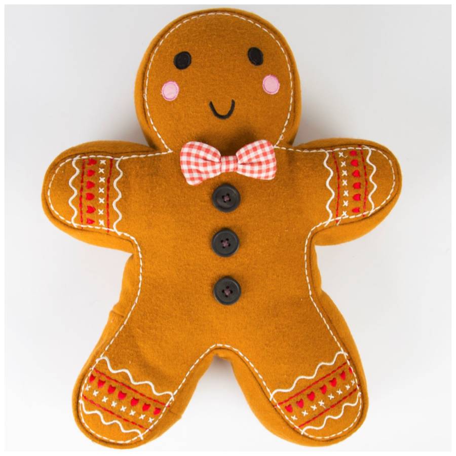 ginger bread man cushion by pink pineapple home & gifts ...