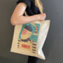 Ahoy! Nautical Cotton Tote Bag, thumbnail 1 of 4