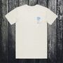 Hoy Wabi Sabi Wave Wranglers Organic T Shirt White, thumbnail 2 of 5