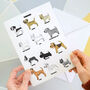 Cartoon Terrier Breeds Card, thumbnail 1 of 4