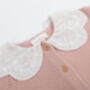 Esme Pink Collar Cardigan, thumbnail 3 of 10