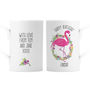 Personalised Flamingo Design Mug, thumbnail 2 of 2