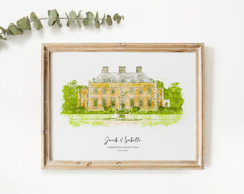 Wedding Gift Venue Sketch, 9 of 12