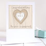 Personalised Heart Engagement Card, thumbnail 1 of 12