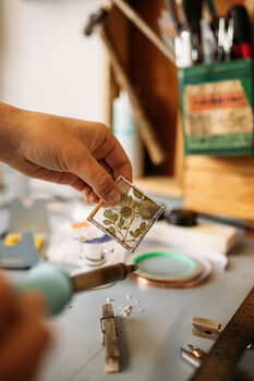 Wildflower And Stained Glass Decorations Workshop, Bristol, 10 of 11