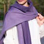Personalised Twist Hem Ombre Scarf, thumbnail 5 of 7