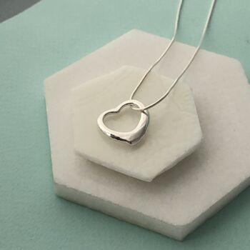 Open Heart Necklace, 5 of 7