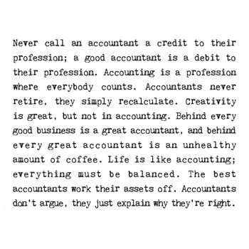 Accountants Card With Accountancy Quotes, 2 of 4