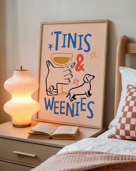 'Tinis And Weenies Print, 3 of 4
