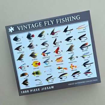Vintage Fly Fishing 1000 Piece Jigsaw, 2 of 5