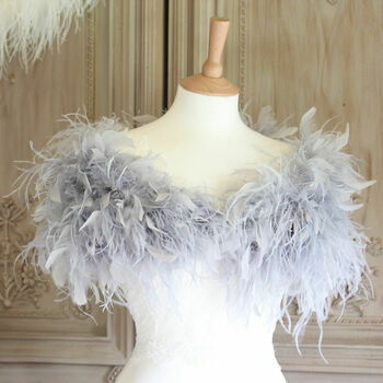Ostrich Feather Wrap, 7 of 8