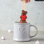 Valentine's Day Teddy Hot Chocolate Spoon, thumbnail 1 of 3