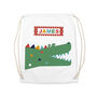 Personalised Crocodile Pe Kit Bag, thumbnail 9 of 12