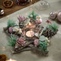 Set Of Two Christmas Star Candle Holders, thumbnail 3 of 5