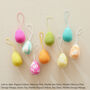 Fair Trade Eco Felt Easter Egg Hanging Decoration, thumbnail 2 of 12