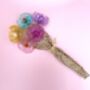 Pastel Recycled Plastic Bottle Flower Eco Bouquet, thumbnail 3 of 5