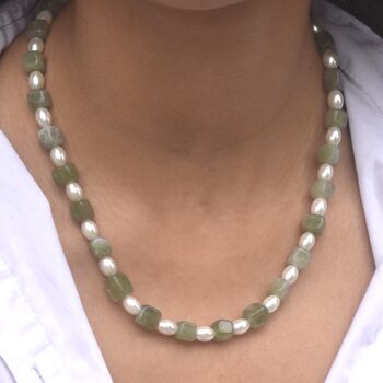 Soho Gemstones And Pearl Necklace, 4 of 7