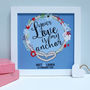 Personalised Wedding Anchor Framed Print, thumbnail 3 of 7