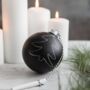 Chalkboard Bauble With Chalk, thumbnail 1 of 3