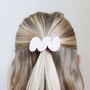 Terrazzo Hair Clip In Pale Pink, thumbnail 2 of 8