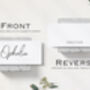 Wedding Calligraphy Place Cards, thumbnail 3 of 4