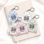 Personalised Class Of 2026 Leavers Hoodie Key Ring, thumbnail 1 of 2
