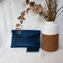 Handmade Leather Envelope Clutch Bag, thumbnail 2 of 11