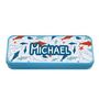 Personalised Blue Tin Pencil Case, thumbnail 2 of 3