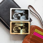 Personalised Baby Scan Wallet Metal Photo Cards, thumbnail 1 of 8