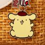 Hello Kitty Pompompurin Keyring With Charms, thumbnail 2 of 5