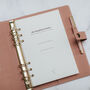 Personalised Ring Binder/Daily Undated Planner, thumbnail 2 of 9