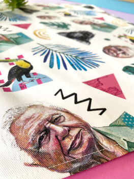David Attenborough Tea Towel, Funny Nature Lover Gift, 7 of 11