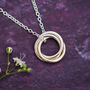 30th Gold And Silver Necklace, thumbnail 1 of 9