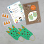 Make Your Own Dinosaur Feet Kit, thumbnail 1 of 5
