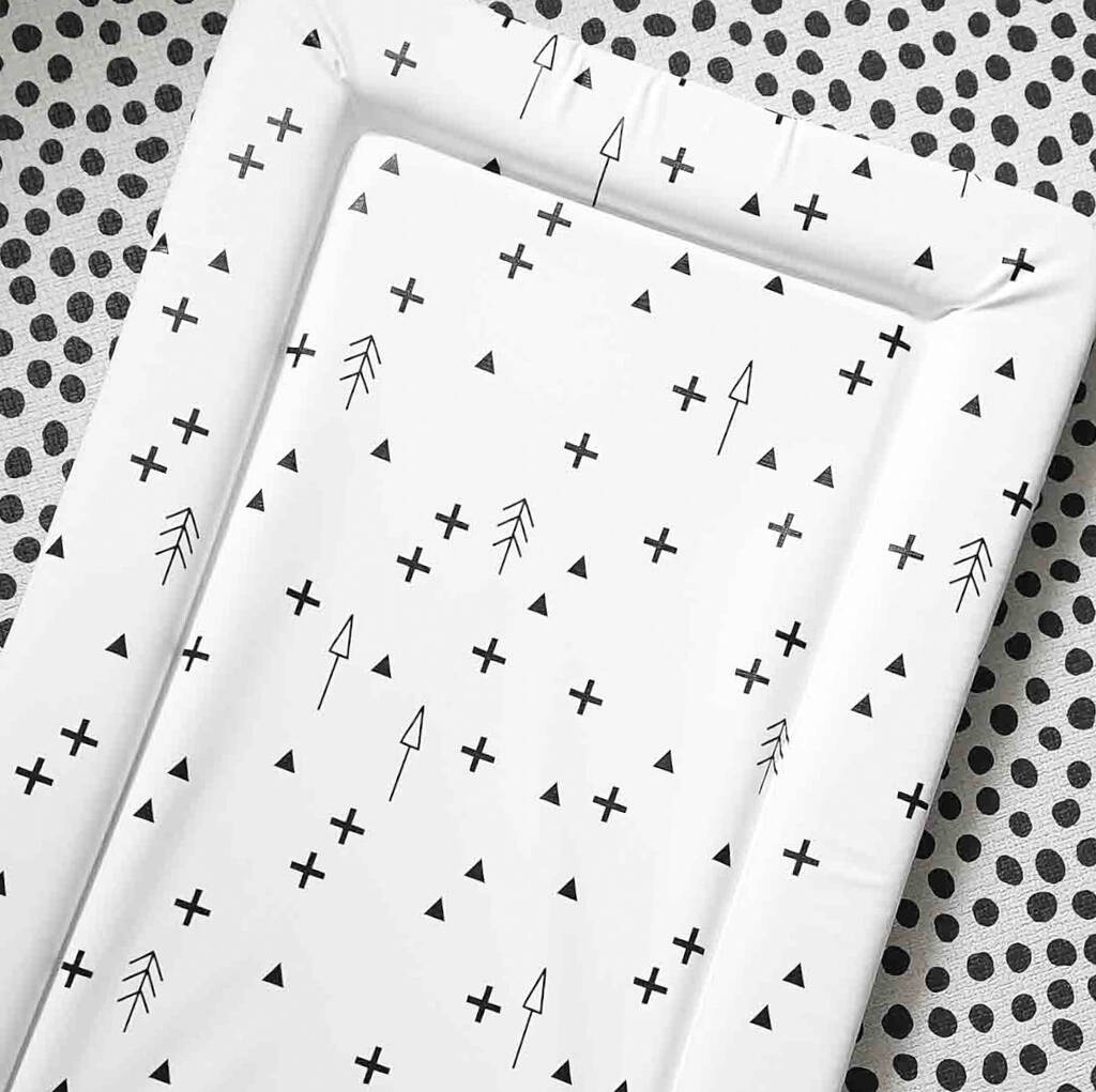 Scandinavian Deluxe Baby Changing Mat By The Unusual Gift Boutique
