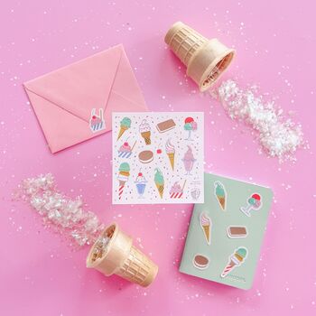 Ice Cream Dreams Nail Art Stickers, 4 of 4