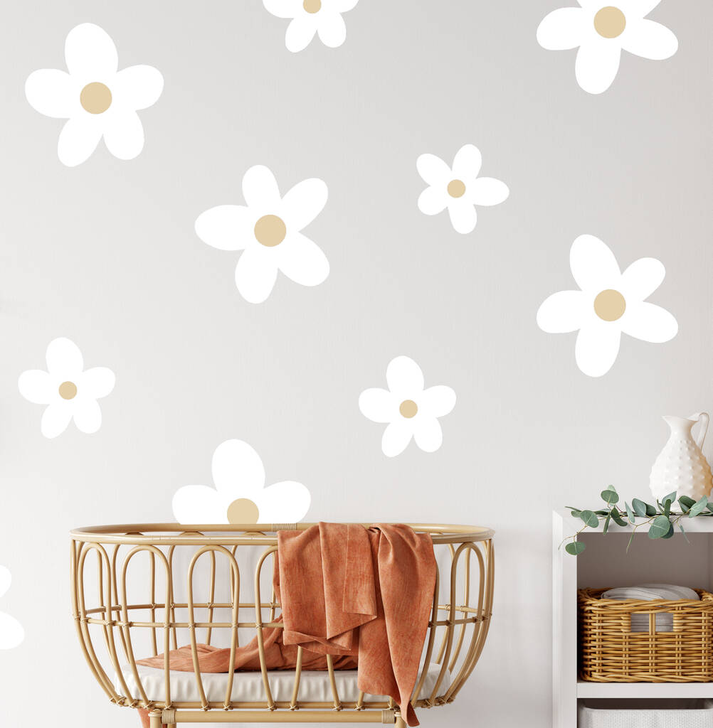 Large Daisy Wall Decals, 1 of 3