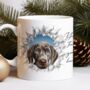 Personalised Christmas Weimaraner Break Through, thumbnail 8 of 10