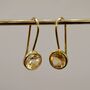 Citrine Earrings, Sterling Silver Earrings, thumbnail 11 of 11