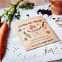 Personalised 'Grow My Nose' Carrot Seed Packet, thumbnail 4 of 10