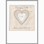 Personalised 15th Crystal / 30th Pearl Anniversary Card, thumbnail 8 of 10