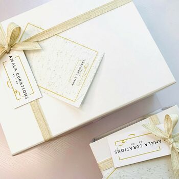 'Relax And Pamper' Personalised Luxury Ethical Gift Box, 12 of 12
