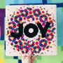Joy Chunky Christmas Cross Stitch Kit, thumbnail 1 of 4