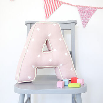 Personalised Star Letter Cushion, 2 of 8