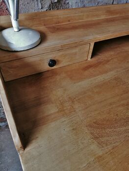 Retro Two Drawer Workstation, 4 of 4