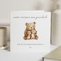 Cute Bear Father's Day Card For Grandad, thumbnail 1 of 7