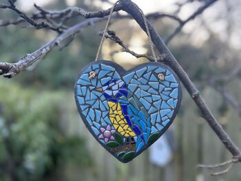 Garden Blue Bird Mosaic Craft Kit, 2 of 2