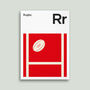 Rugby Posters, Great Gifts For Rugby Fans, Three Sizes, thumbnail 4 of 5