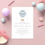 Baby Balloon Christening Invitations, thumbnail 1 of 3